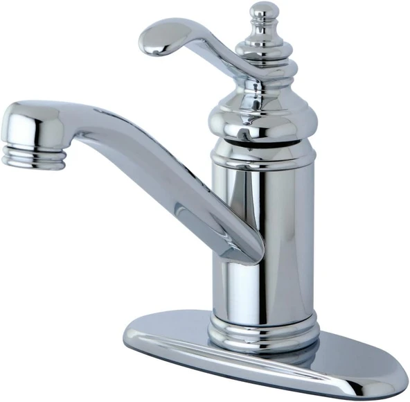 Brass Ks3401Tl Templeton 4-Inç Single Handle Centerset Lavatory Musluk With Push Up Drain, Cilalı Krom By Brass ürün görseli 1