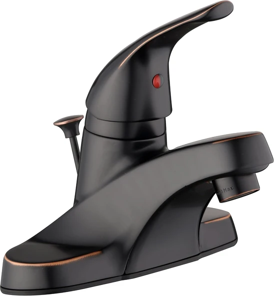 Middleton 4 Inç Centerset 1 Saplı Banyo Bataryası Ovuşturdu Bronz ürün görseli 1