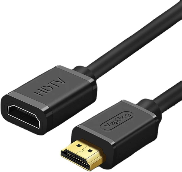 Veggieg 60Hz Dişi Erkek 2.0 Uzatma Kablosu 3 Metre ürün görseli 1