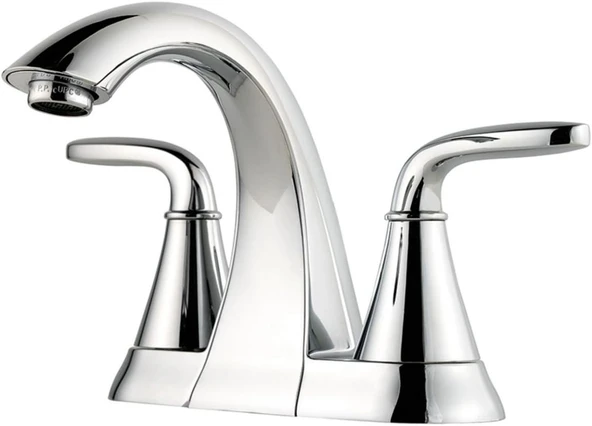 Pfister Lf048Pdcc Pasadena Banyo Bataryası, 10 Cm Centerset, 2 Kollu, Parlak Krom ürün görseli 1