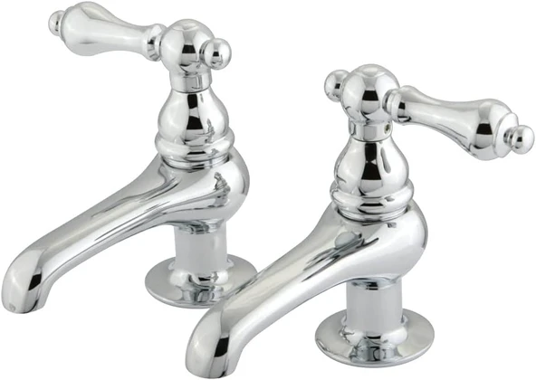 Brass Cc2L1 Lavabo Musluk Musluğu, 3-1/2-İnç Musluğa Erişim, Parlak Krom ürün görseli 1