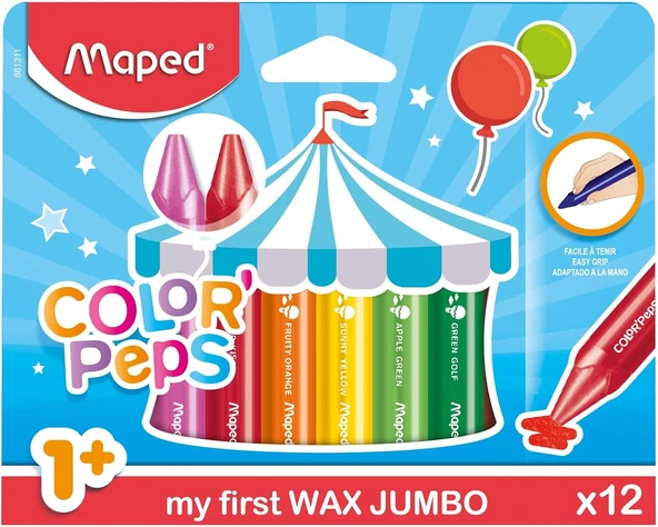 Maped Ofis Kırtasiye 861311 Mum Boya ürün görseli 1