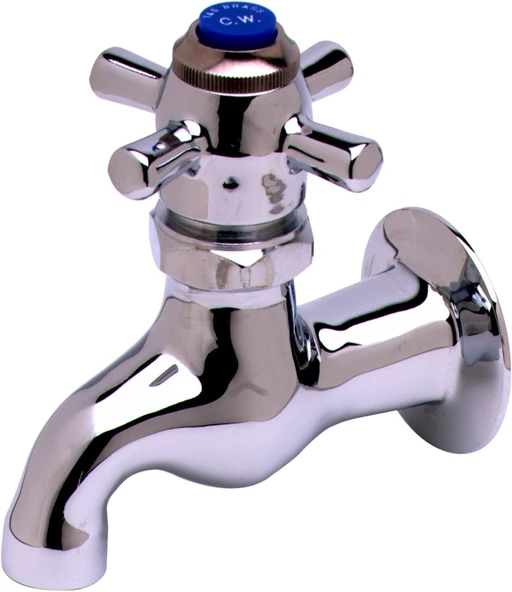 T&S Brass B-0706 Eşik Bataryası 1/2-Inç Npt Dişi Giriş 3-7/8-Inç Duvardan Ağız Merkezine Kapatma ürün görseli 1