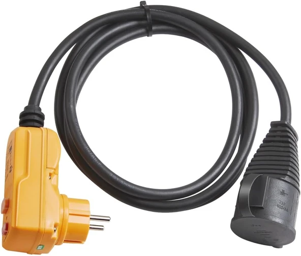 Brennenstuhl Adaptör Kablosu Fi Ip44 2 M Siyah H07Rn-F 3G1,5 ürün görseli 1