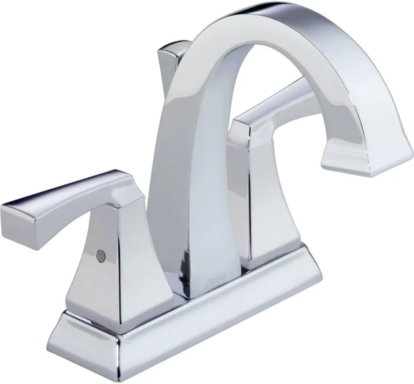 Faucet 2551-Mpu-Dst Dryden İki Saplı Merkez Seti Banyo Musluğu, Krom ürün görseli 1