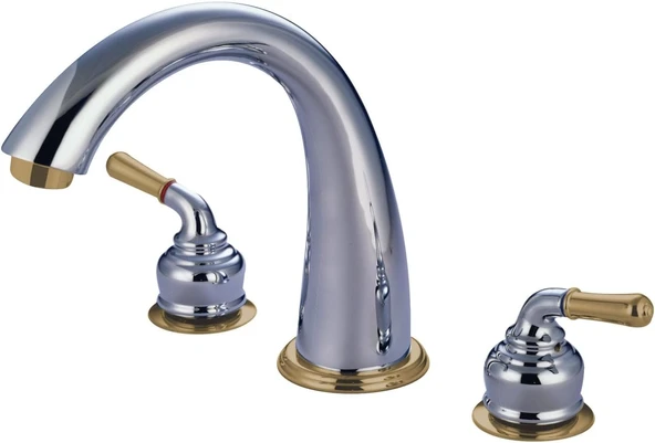 Brass Ks2364 Naples Roman Tub Filler, Parlatılmış Krom Parlatılmış Pirinç By Brass ürün görseli 1
