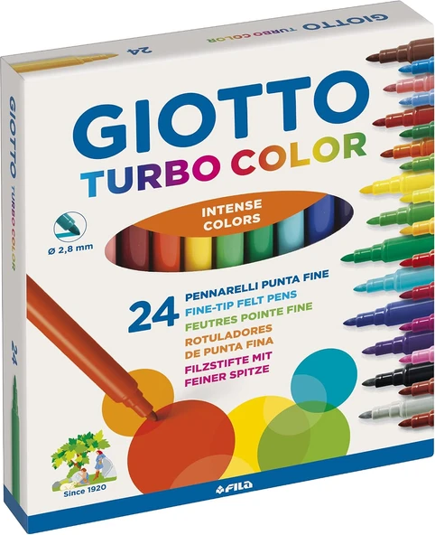 Giotto Turbo Color, 24'Lü Kutu ürün görseli 1