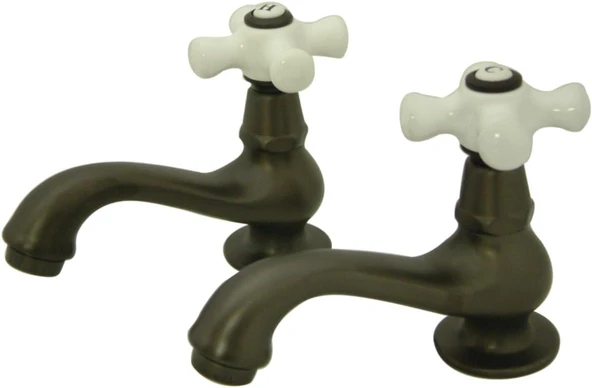 Twin Kulplu Lavabo Musluk Set ürün görseli 1