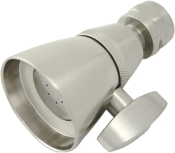 Brass K131A8 1-3/4 Inç Duş Başlığı, Saten Nikel ürün görseli 1