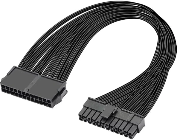 24 Pin Uzatma 30 Cm 24 Pin Power Uzatma Kablosu ürün görseli 1