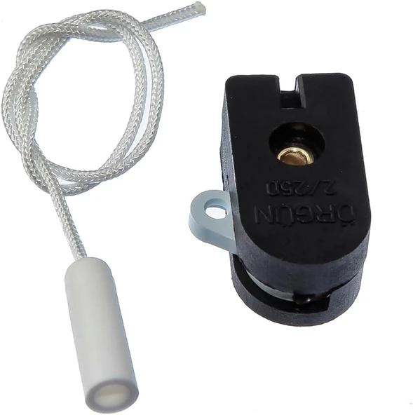 Tek-İş İpli Avize Lamba Elektrik Açma Kapama Anahtarı Switch Siyah ürün görseli 1