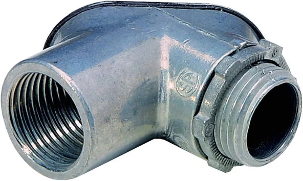 Sigma Engineered Solutions Proconnex 49672 Sert Kutu Çekme Dirseği 3/4 Inç Boru Bağlantısı, 1-Paket, Gri ürün görseli 1