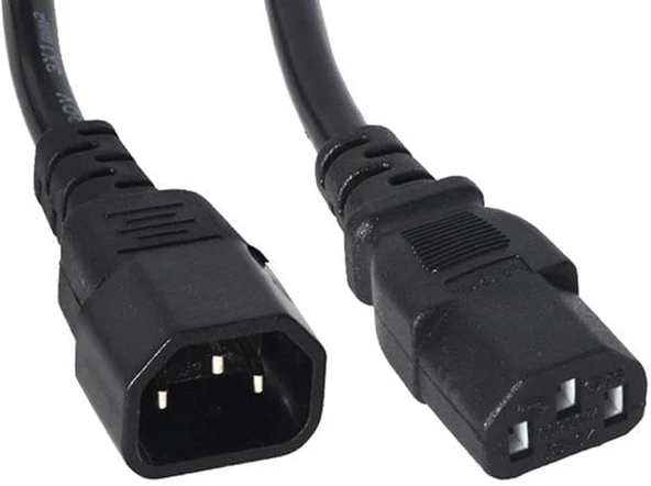 S-Link Sl-Pm100 1.5 Metre C7 Bilgisayar Power Ara Uzatma Atlama Kablosu (1.Kalite) ürün görseli 1