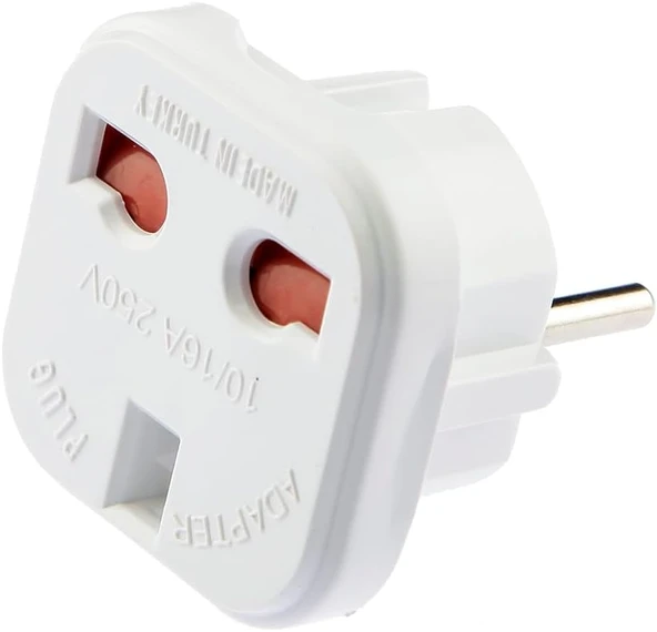 Tek-İş 521051 İngiliz Dubai Hong Kong Fişi Türk Fişi İngiliz Fişe Çevirici Priz Dönüştürücü Seyahat Adaptörü, Çoklu Priz Dönüşümü, Taşınabilir Pratik Seyahat Çözümü ürün görseli 1