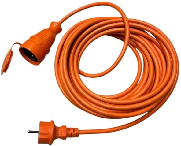 10 Metre Uzatma Kablosu | 3X1.5Mm² (Cca) Ip44 Su Geçirmez Seyyar Priz | Bahçe, İnşaat, Dış Mekan Kullanımı | Bec-10315-F Bylion ürün görseli 1