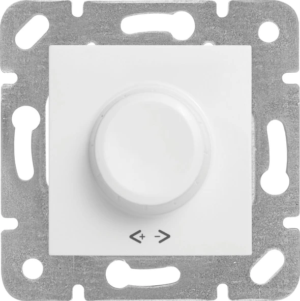 Karre/Meridian Beyaz Floresan Dimmer 1 10V Mekanizma Düğme/Kapak ürün görseli 1