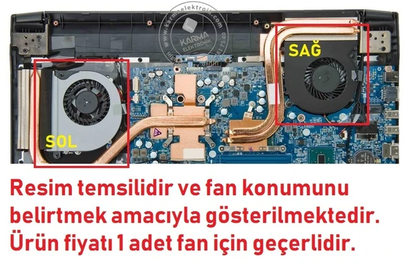 Monster Abra A5 V12.1 Notebook Fan (Sağ) - Resim 4