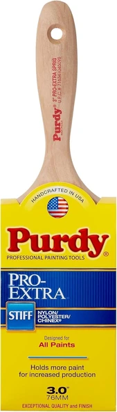 Purdy 144380730 Pro-Extra Sprig Naylon/Polyester/Chinex Fırça Süsleme Fırçası, Çok Renkli, 7,6 Cm ürün görseli 1