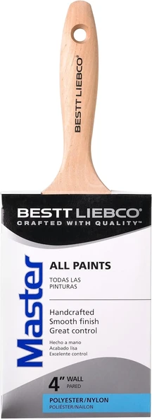 Bestt Liebco 552565700 Polyester/Naylon Trim & Duvar Fırçası, 4 Inç. ürün görseli 1