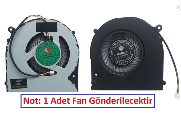 Monster Tulpar T7 V3.4.2 Notebook Fan (Sağ) - Resim 3