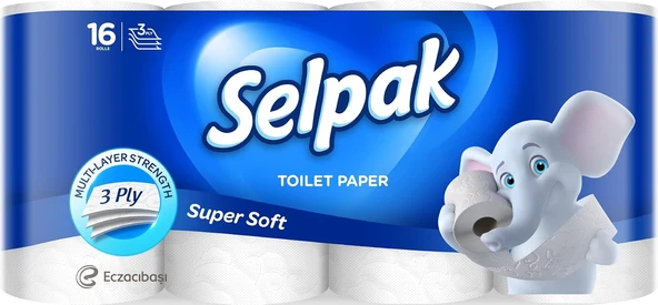 Selpak Tuvalet Kağıdı 16'Lı ürün görseli 1