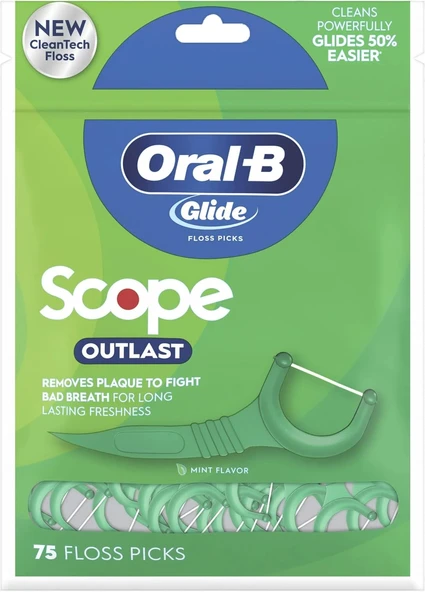 Komple Glide Floss Penaları, Scope Outlast, 75 Ct ürün görseli 1