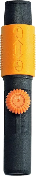 Fiskars Quikfit 1000617 Tüm Bahçe Aletleri Kafalarının Kullanımı Için Adaptör, Quikfit Saplarını Diğer Üreticilerin Cihaz Kafaları Ile Kombine Etmek Için, Uzunluk: 17 Cm, Plastik, ürün görseli 1