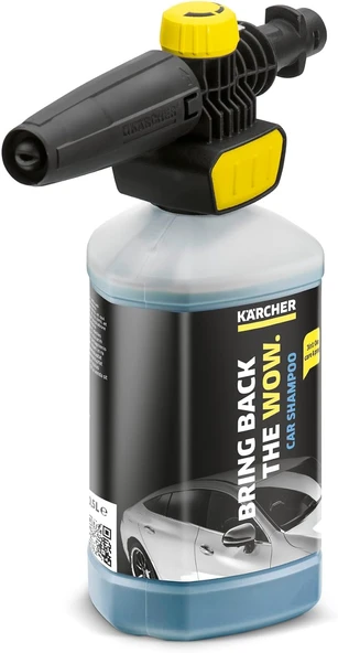 Kärcher Fj10C Connect `N Clean Yüksek Basınçlı Köpük Için Aksesuar 180 Bar, Siyah, Sarı ürün görseli 1