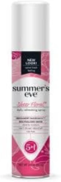 Summers Eve Tazeleme Spreyi 2 Ounce Şeffaf Çiçekli (59 Ml) ürün görseli 1