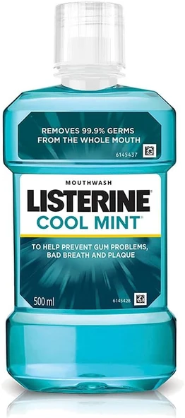 Listerine Cool Mint Ağız Bakım Suyu 500 Ml ürün görseli 1