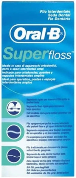 B İpi Floss 2 X 50 Adet ürün görseli 1