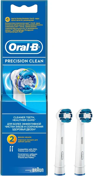 Clean Şarjlı Fırçası Yedek Başlığı 2 Adet ürün görseli 1