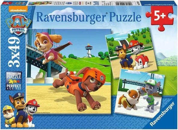 Ravensburger 3 X 49 Parça Yapboz P Parçatakım (92390) ürün görseli 1