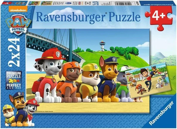 Ravensburger 2 X 24 Parça Yapboz Paw Patrol (90648) ürün görseli 1