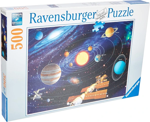 Ravensburger 14775 Puzzle – Güneş Sistemi – 500 Parça ürün görseli 1