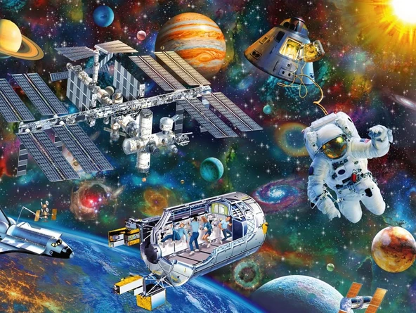 Ravensburger 12692 – İnşaat Alanı, 200 Parça Xxl Puzzle, Çok Renkli ürün görseli 1