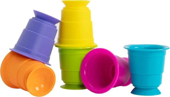 Fat Brain Suction Kupz - Bebekler Küçük Çocuklar Için Yaratıcı Dokunsal Öğrenme Oyuncakları ürün görseli 1
