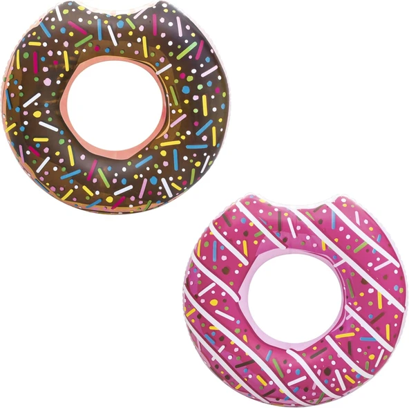 Yüzme Simidi, Donut, 107 Cm, Çeşitli ürün görseli 1
