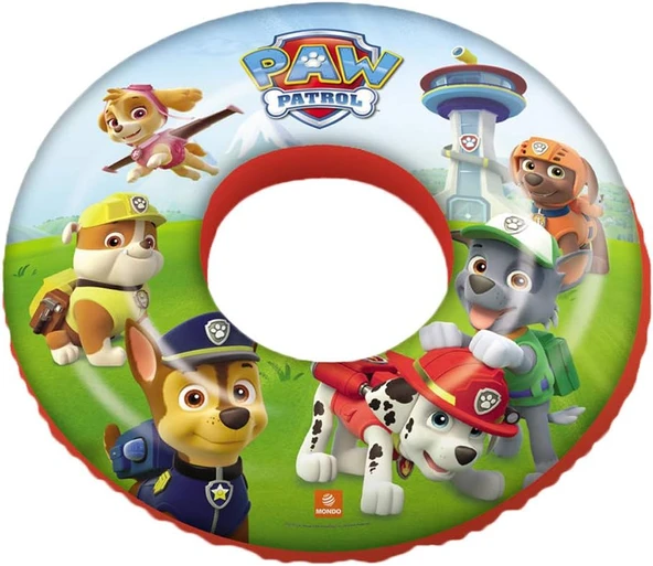 Mondo 16629 Paw Patrol Simit 50 Cm, Su Sporları, Plaj Malzemesi, Şişme Ürün, Yüzme Aksesuarı, Kamp, Dalış, Güvenlik ürün görseli 1