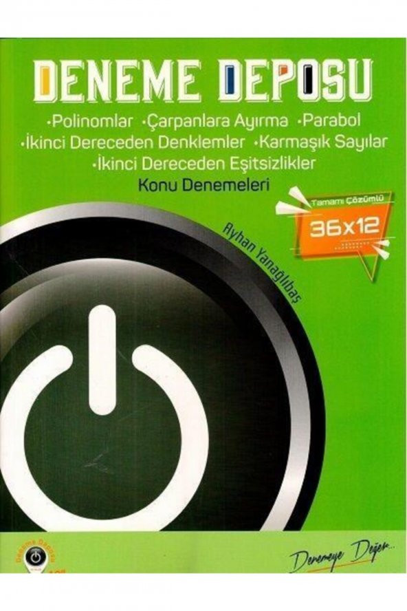 Ayt Polinom Çarpanlara Ayırma Konu Denemeleri Deneme Deposu ürün görseli 1