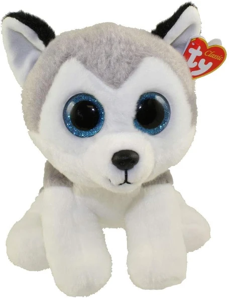 Carletto Ty 90244 – Buff – Husky Glitzeraugen, Beanie Classic, 25 Cm ürün görseli 1