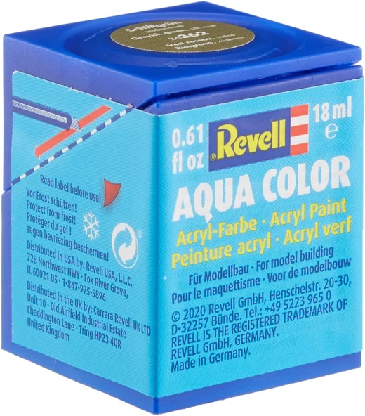 Revell - Su Bazlı Maket Boyası Grimsi Yeşil Ml (36362) ürün görseli 1