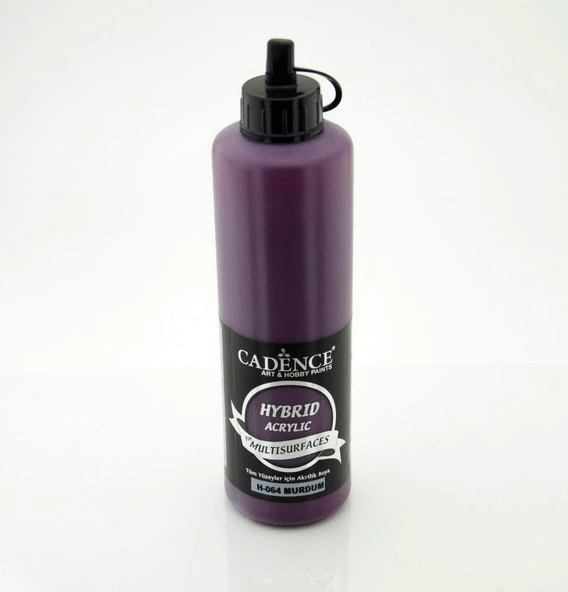 Cadence Hybrid Multisurface Akrilik Boya 500 Ml. H-064 Mürdüm ürün görseli 1