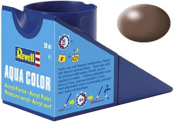 Revell - Su Bazlı Maket Boyası Kahverengi İpek Ml (36381) ürün görseli 1