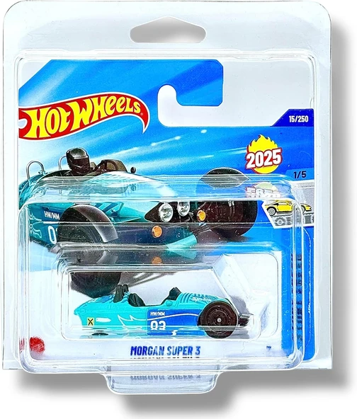 - Morgan 3 - Factory Fresh 1/5 - Hyw13 - Short Card - Morgan Motor Company - Turkuaz - 2025-1:64 ürün görseli 1