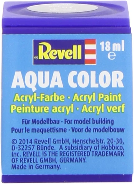 Revell - Su Bazlı Maket Boyası Çelik Metalik Ml (36191) ürün görseli 1