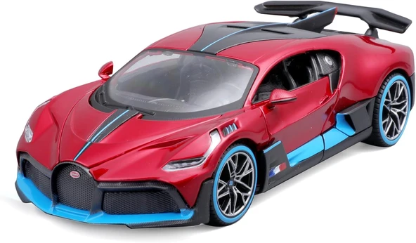 Bugatti Divo: Model Araba, 1:24 Ölçeğinde, Hareketli Kapılar, Kırmızı (531526R) ürün görseli 1