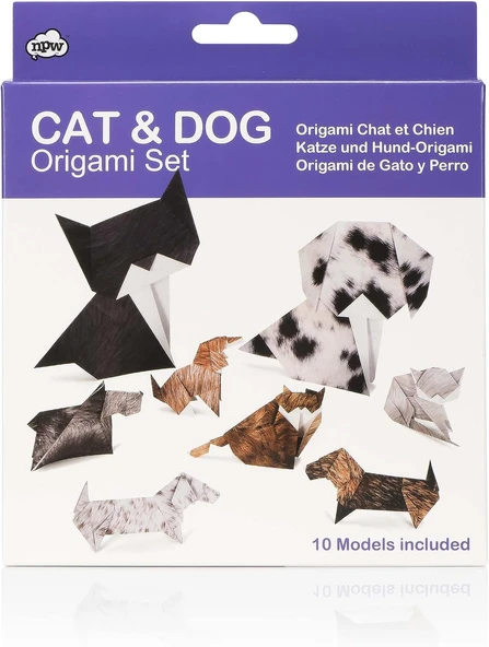 Npw Cat & Dog Origami Kit ürün görseli 1