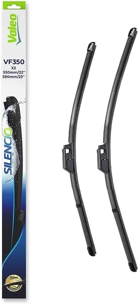 Valeo Silencio Flat Blade Set Silecek Seti Audi A4 B6 Cabrio (2002-2005) (580+550 Mm) 574305 ürün görseli 1