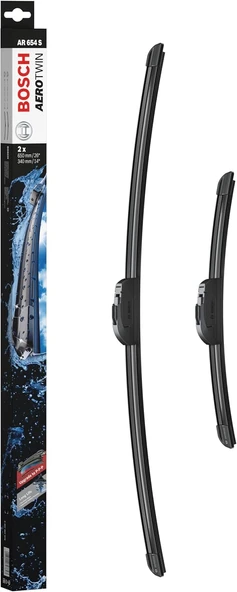 Aerotwin Silecek Seti Toyota Corolla (2007-2013), Auris (2013-2019), Hyundai I30 (2012-2016), Elantra (2011-2014) [650/340 Mm] Ar654S 3397007570 ürün görseli 1
